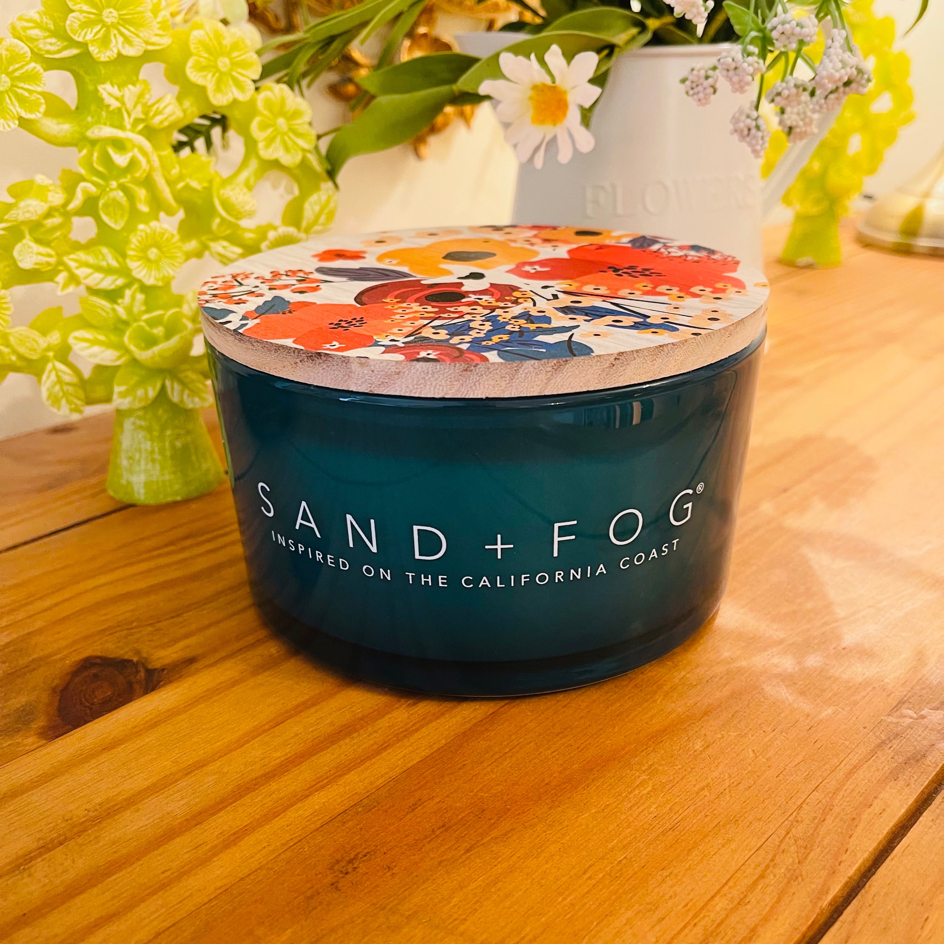 California Beach House Sand + Fog Candle Super Duper Candle Company