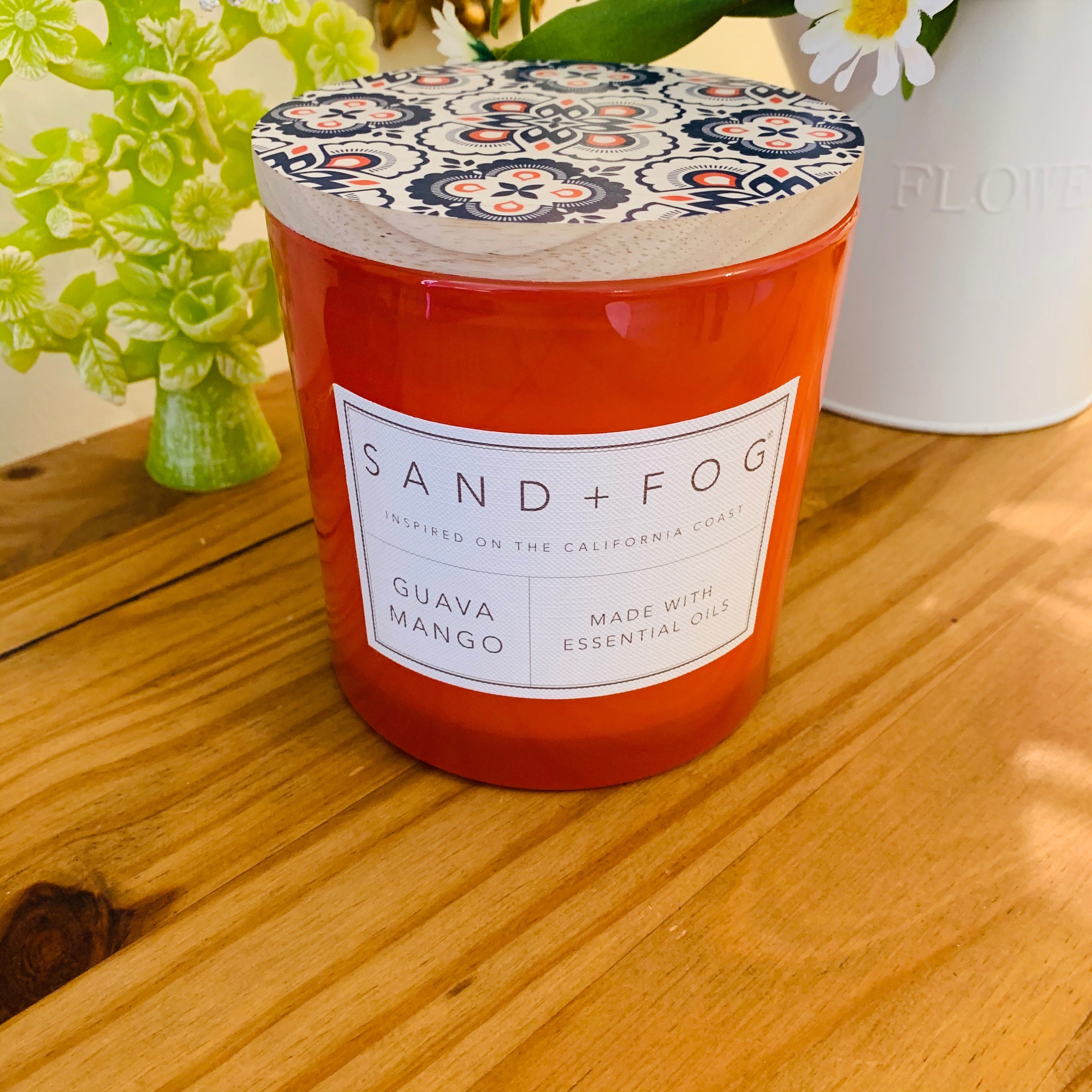 Guava Mango Sand + Fog Candle Super Duper Candle Company