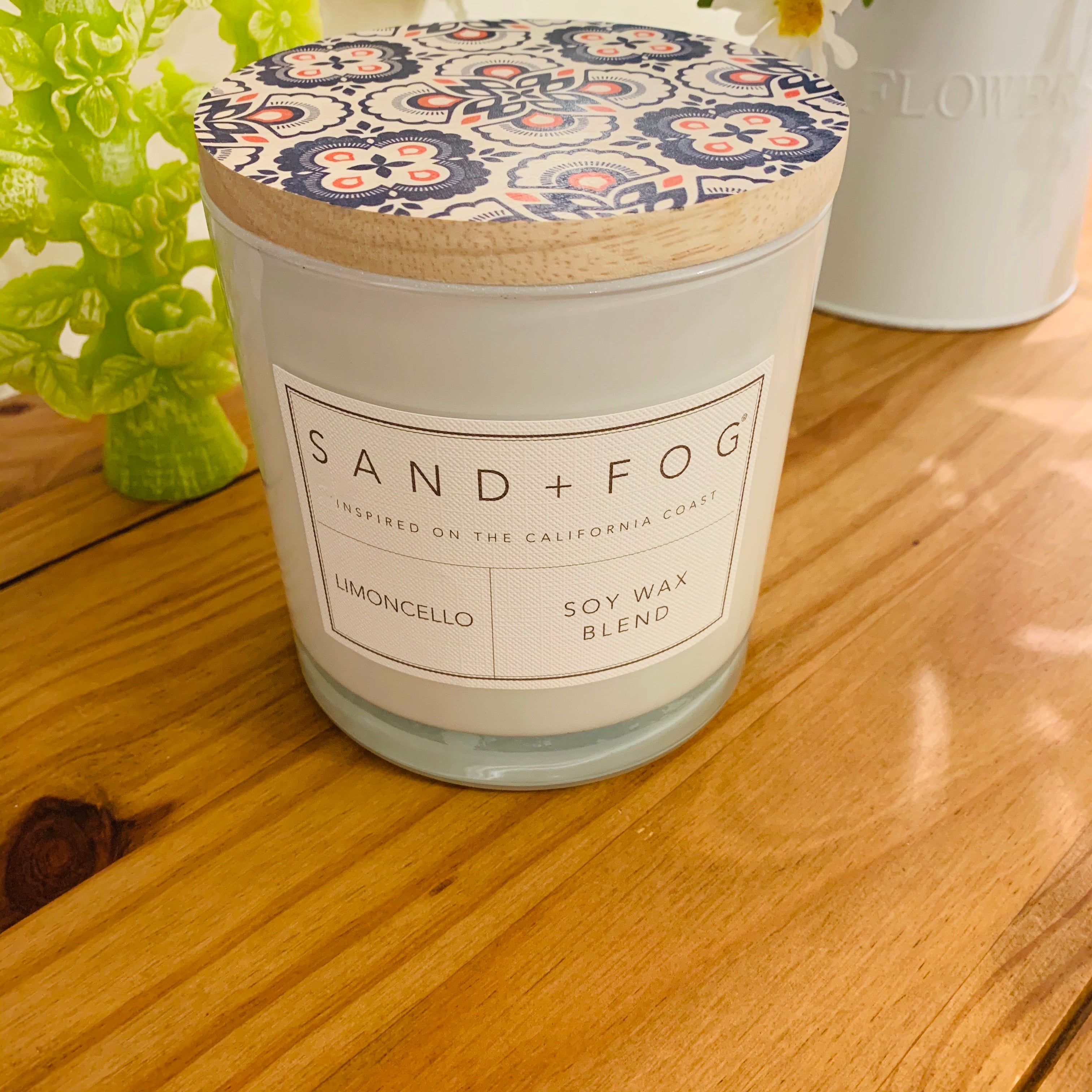 Limoncello Sand + Fog Candle Super Duper Candle Company