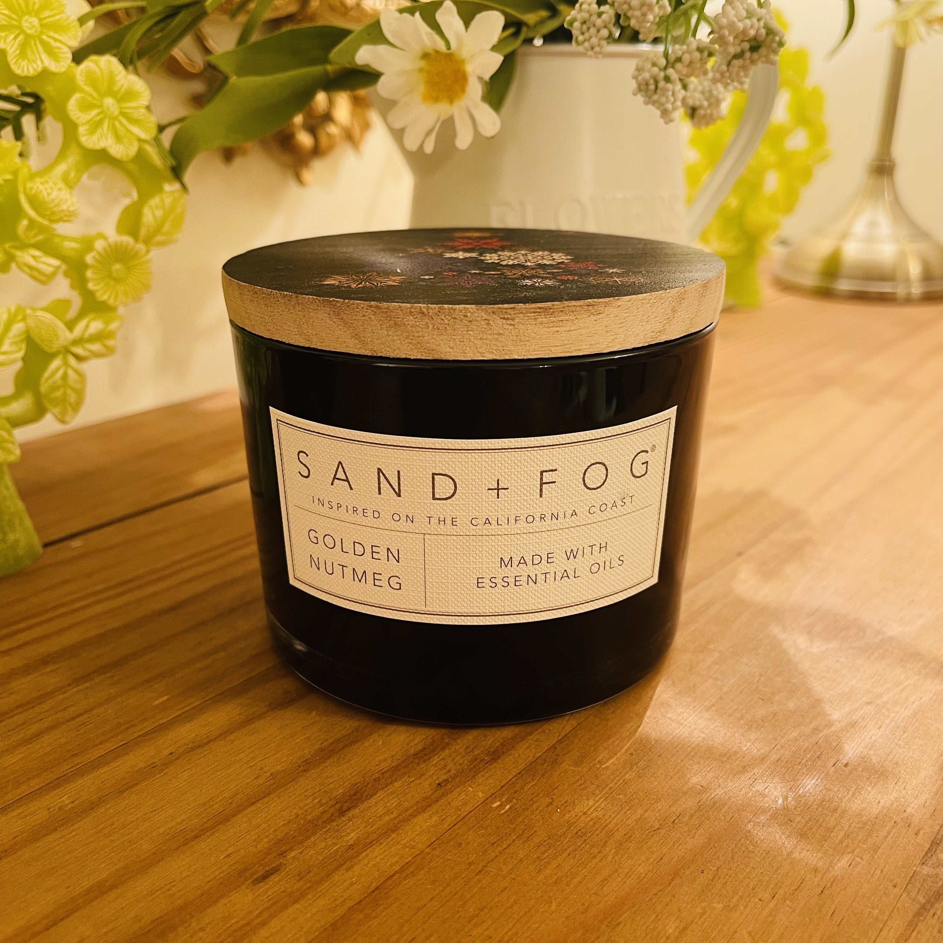 Golden Nutmeg Clearance Sand + Fog Candle Super Duper Candle Company