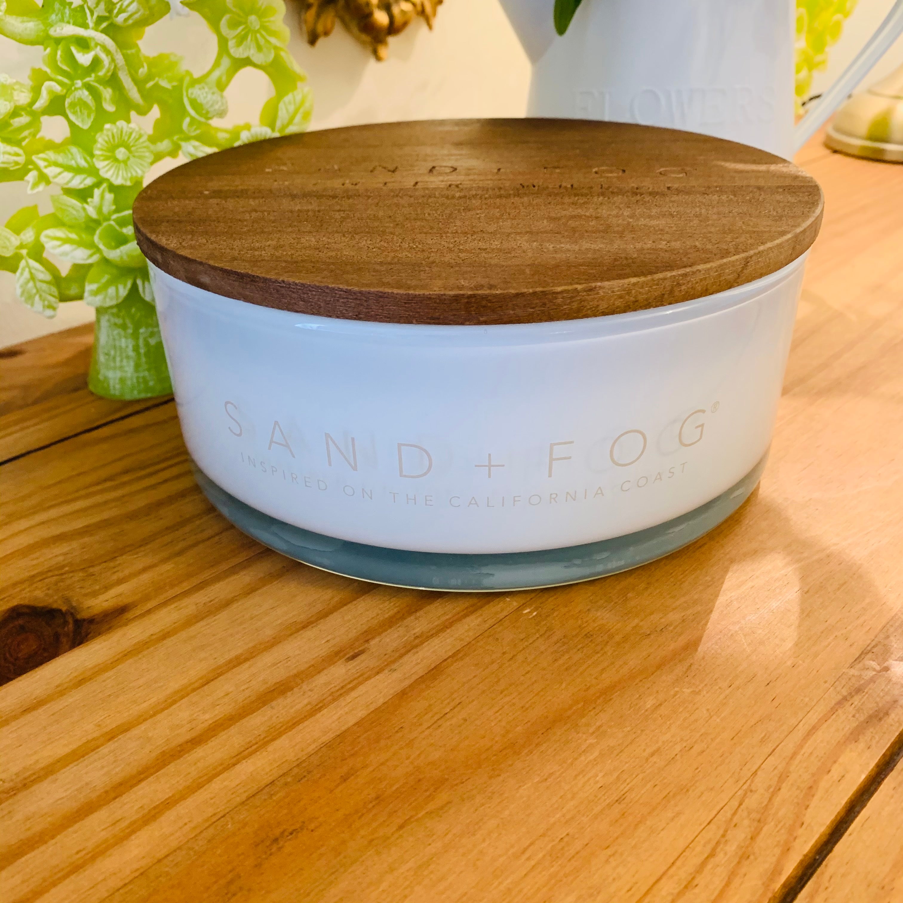 Winter White Sand + Fog Candle Super Duper Candle Company