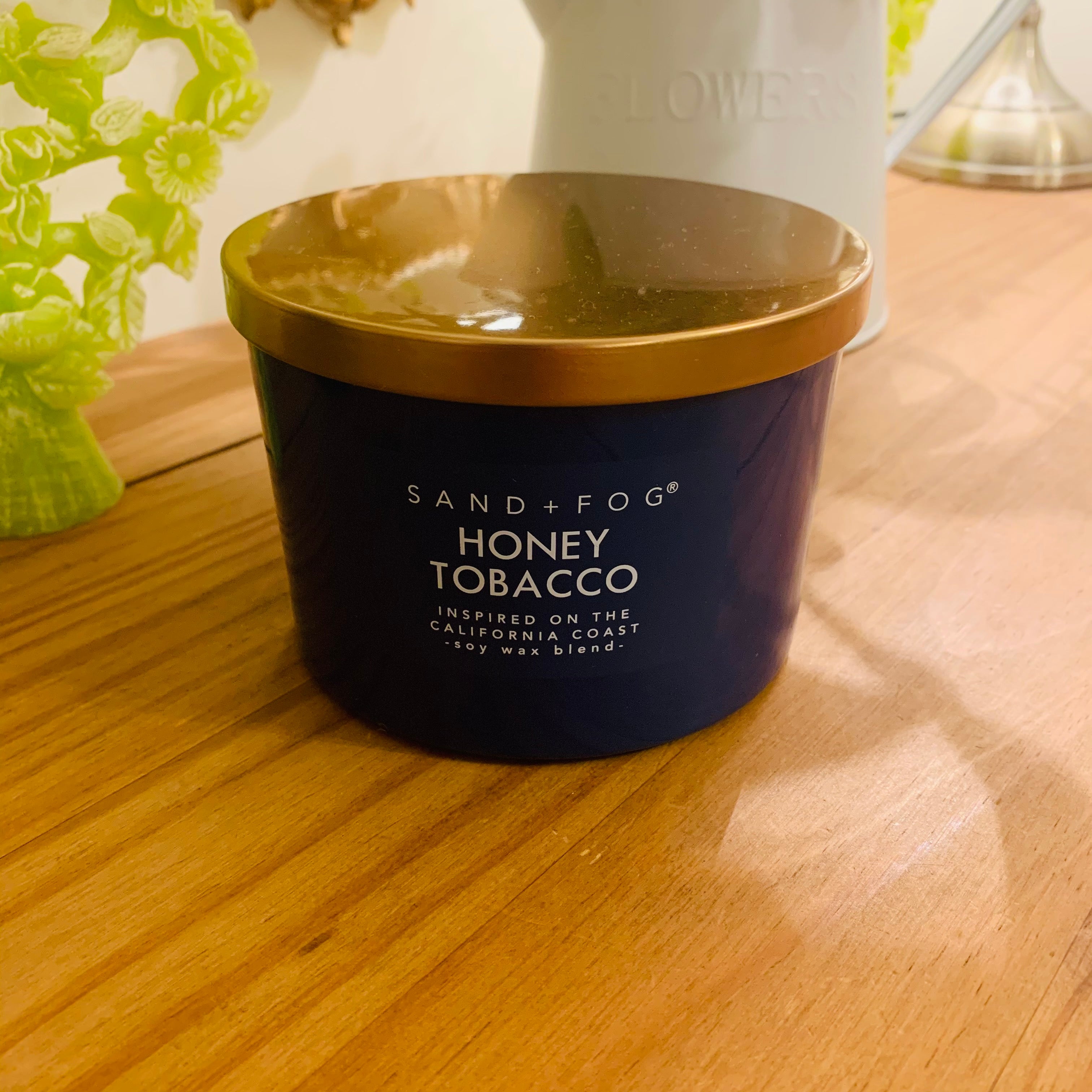 Honey Tobacco Sand + Fog Candle Super Duper Candle Company