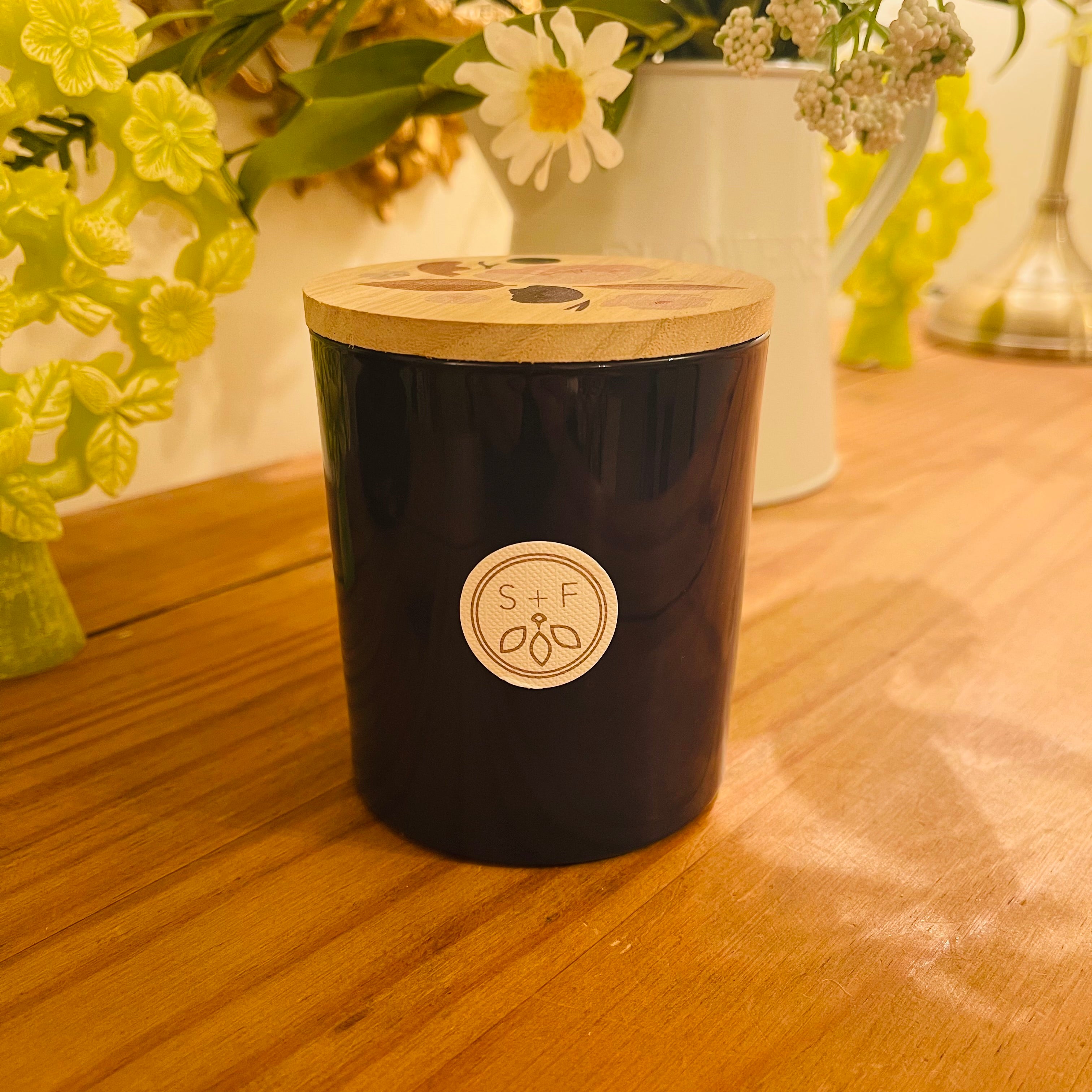 White Cotton Sand + Fog Candle Super Duper Candle Company