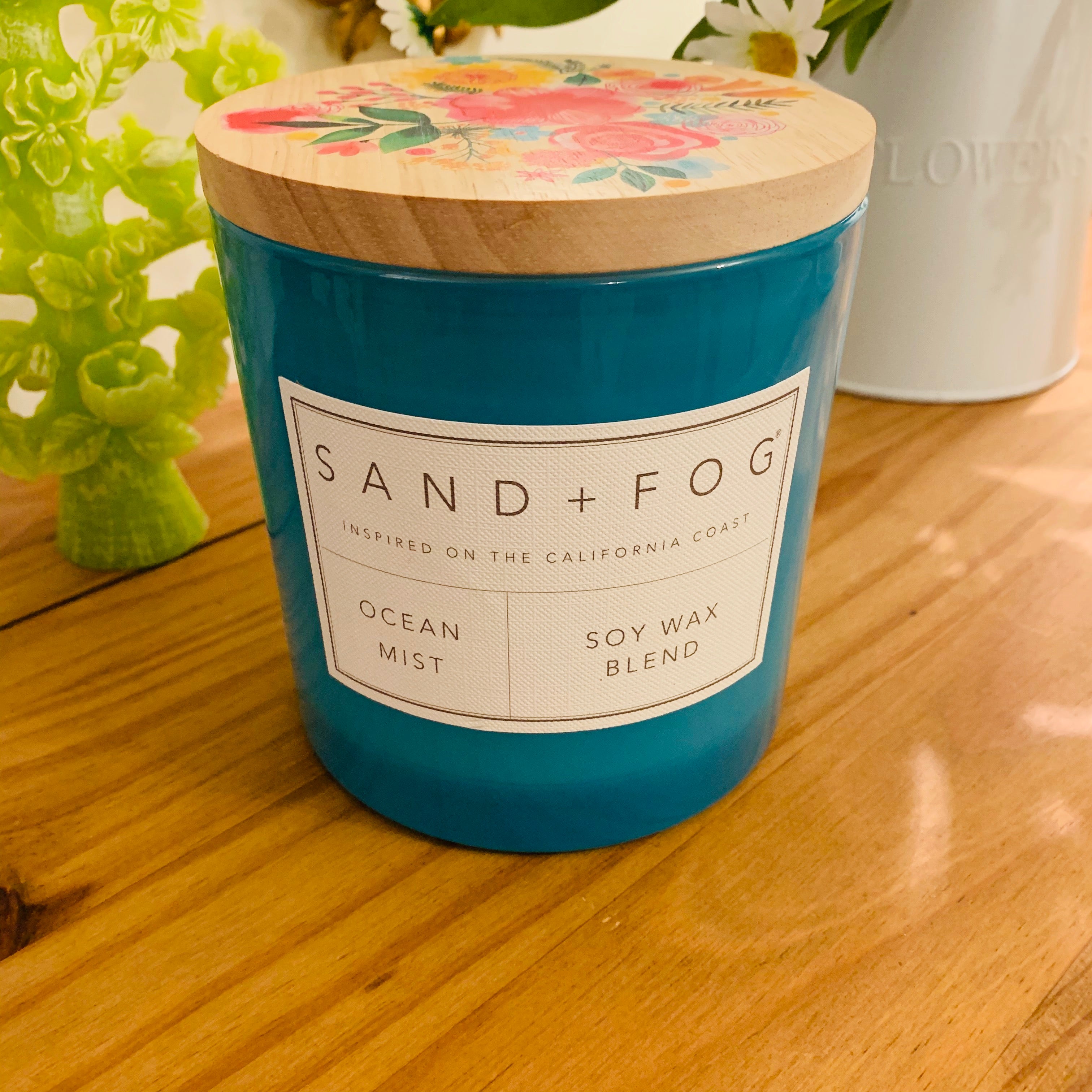 Ocean Mist Sand + Fog Candle Super Duper Candle Company