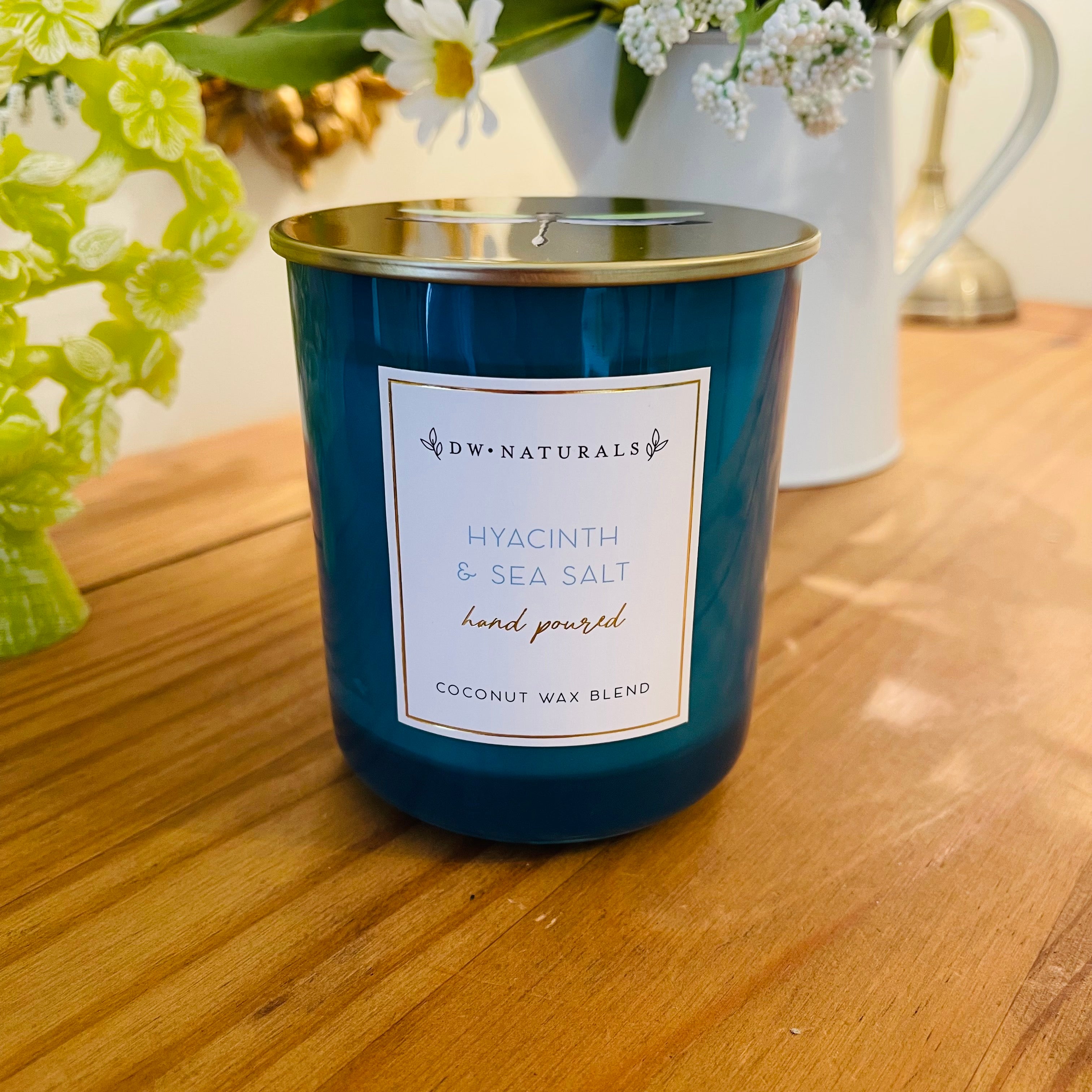 Hyacinth & Sea Salt DW Home Candle Super Duper Candle Company