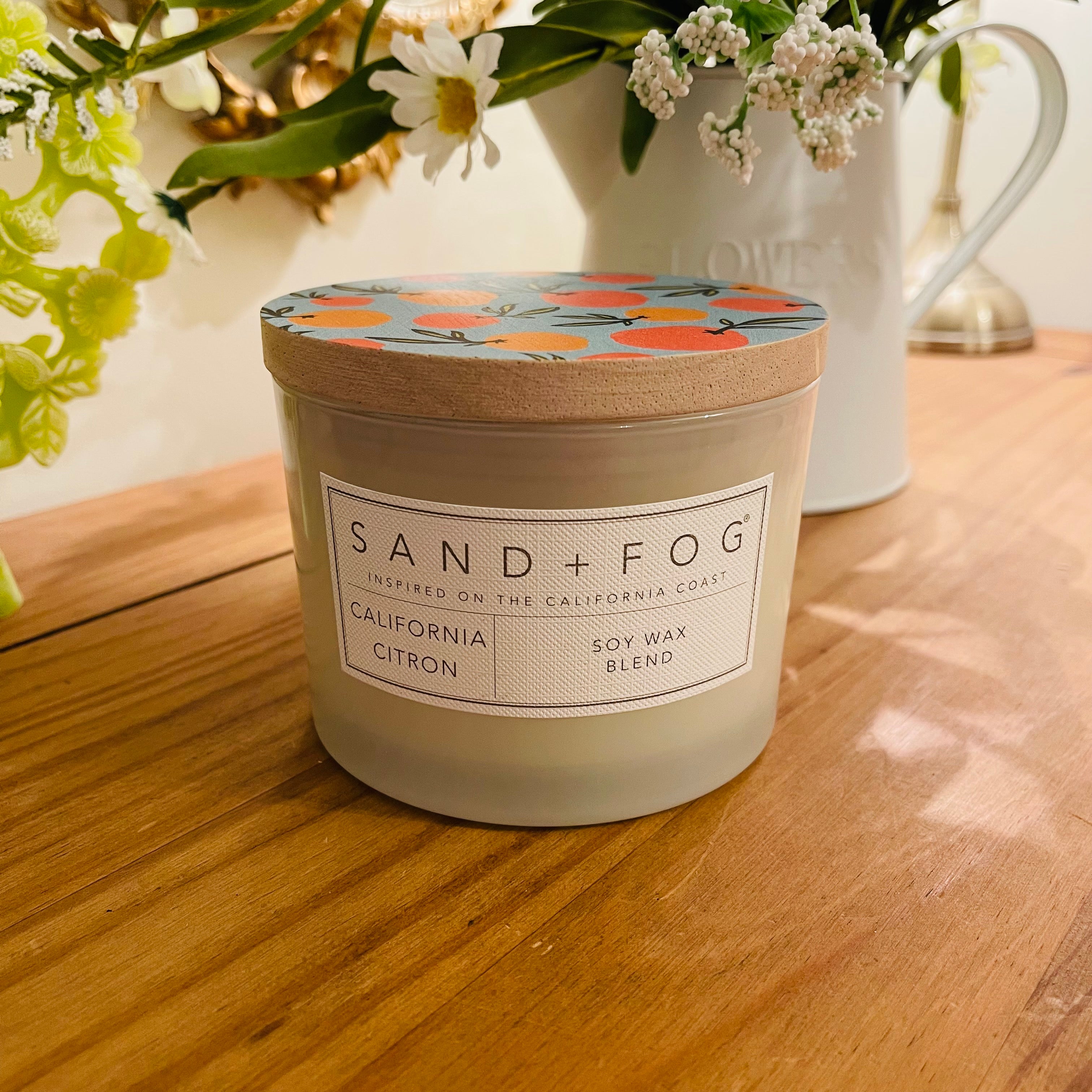 California Citron Sand + Fog Candle Super Duper Candle Company