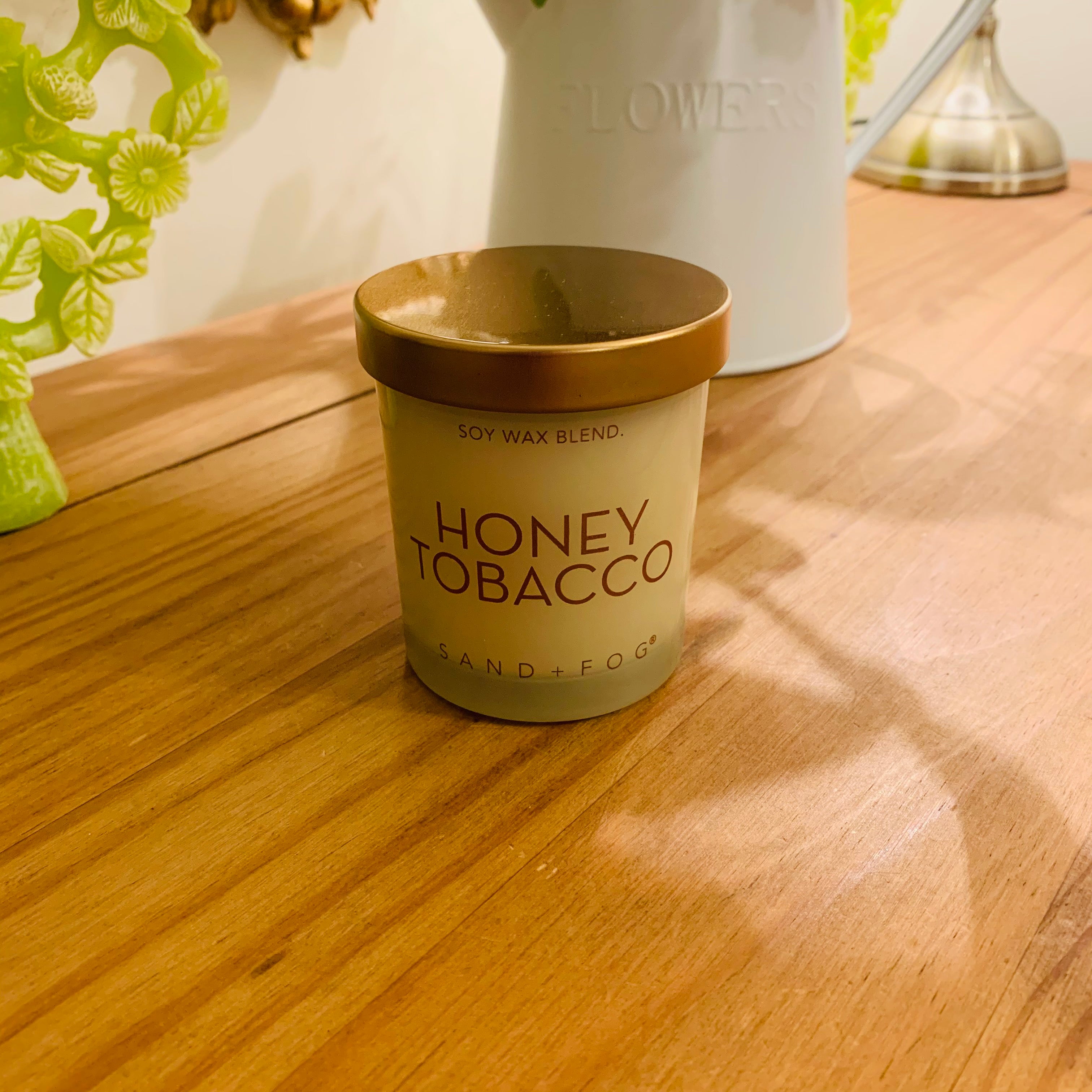 Honey Tobacco Sand + Fog Candle Super Duper Candle Company