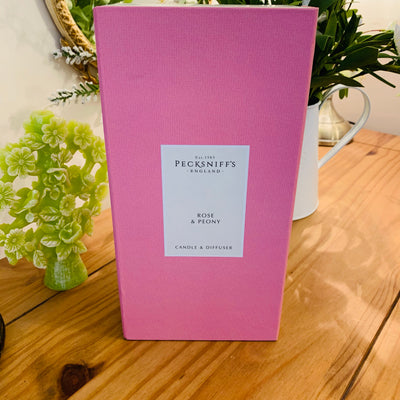 Rose & Peony Candle & Diffuser Gift Set