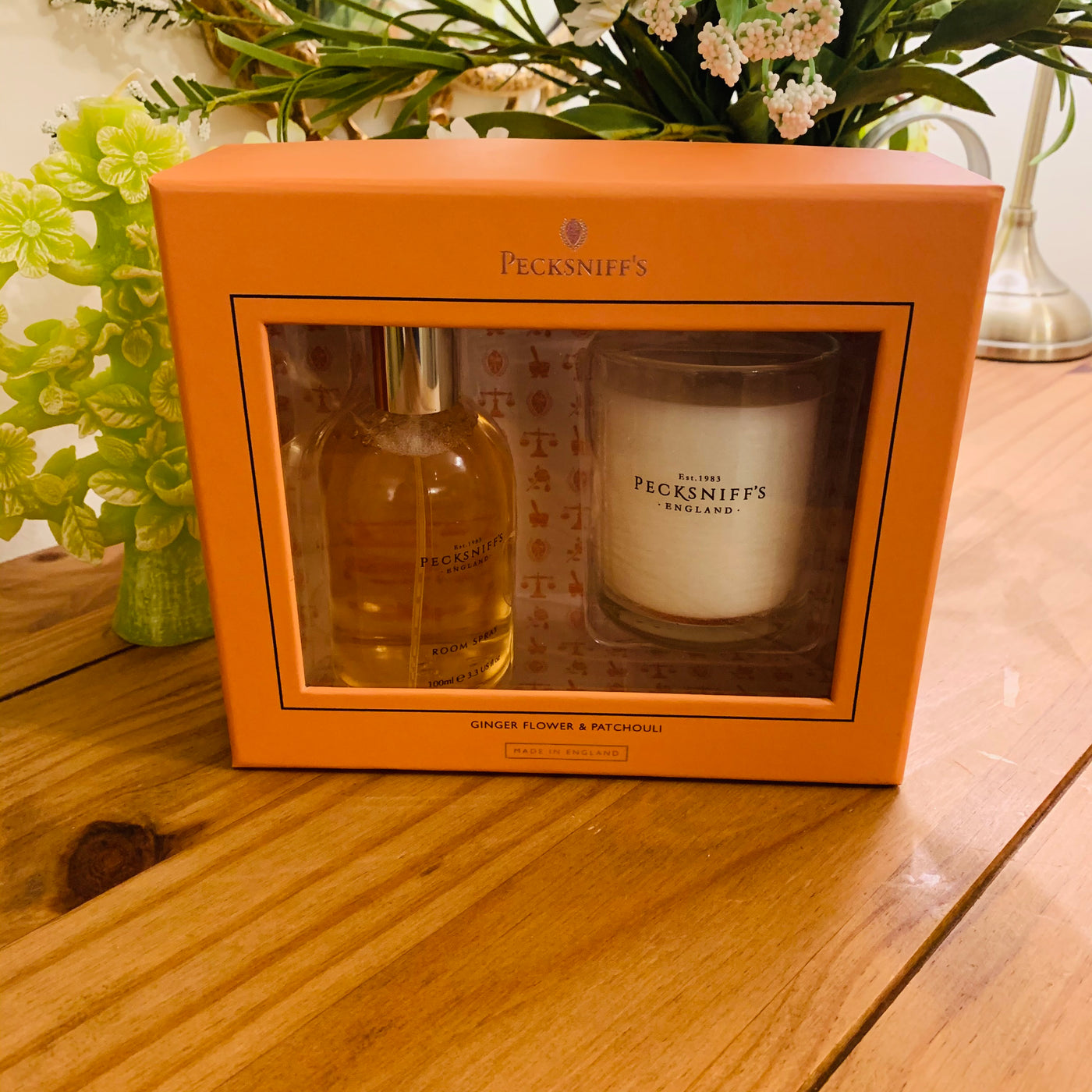 Ginger Flower & Patchouli Gift Set