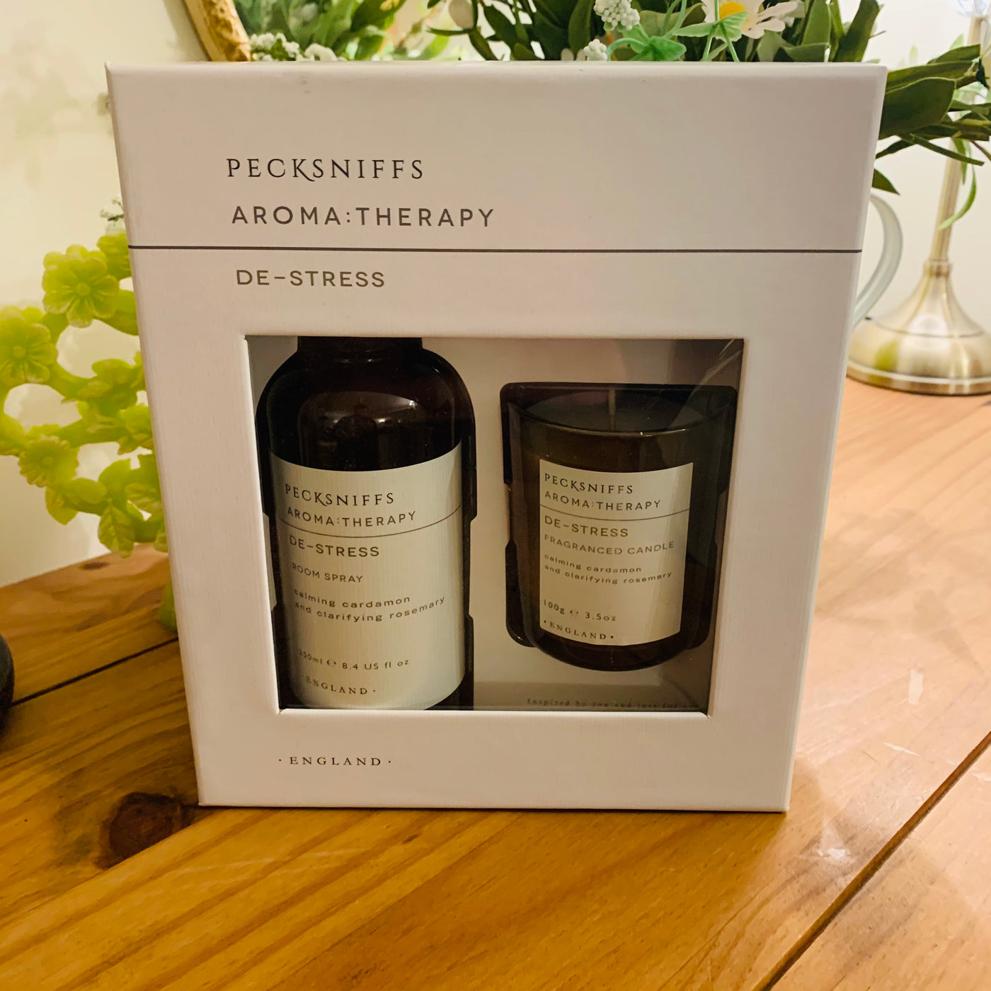 Aromatherapy De-Stress Set Cardamon & Rosemary