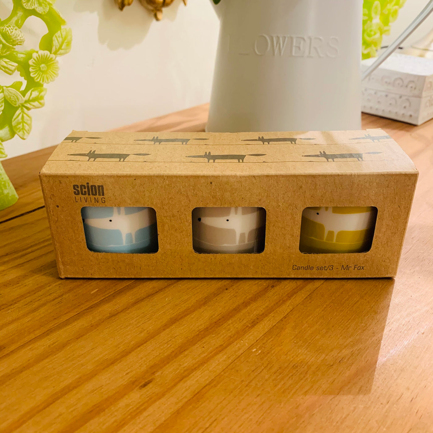 Mr Fox Candle Gift Set