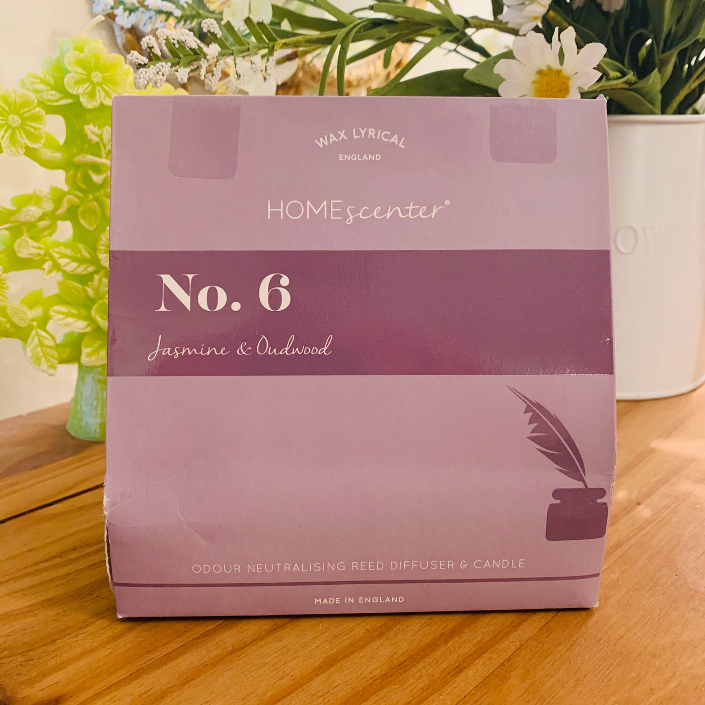 Jasmine & Oudwood Candle & Diffuser - Clearance