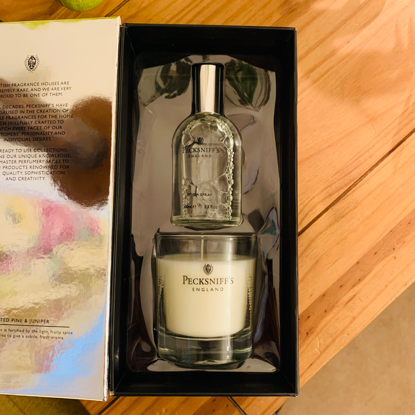 Frosted Pine & Juniper Candle & Room Spray Gift Set