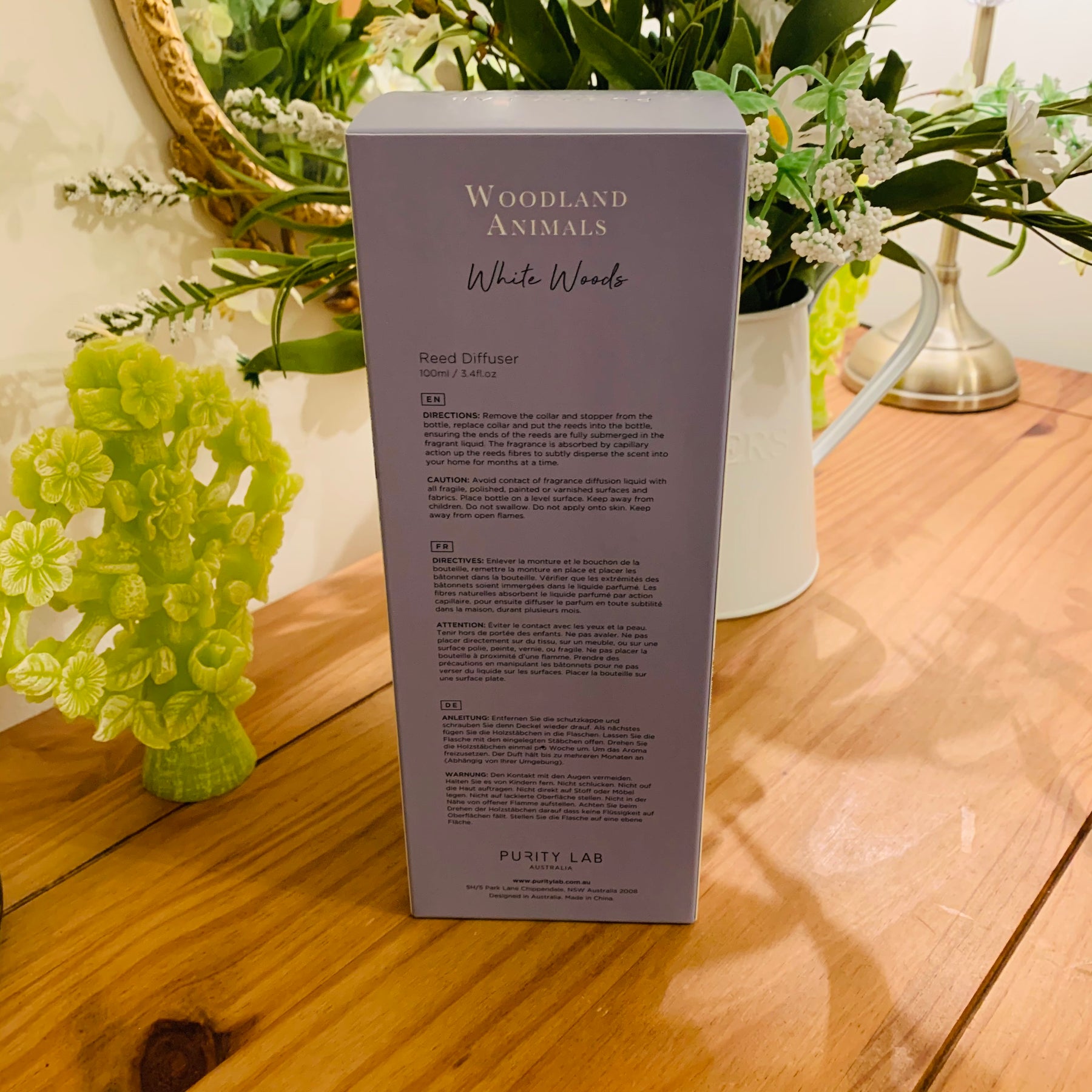 Woodland Animals - White Woods – Purity Lab Diffuser – Super Duper ...