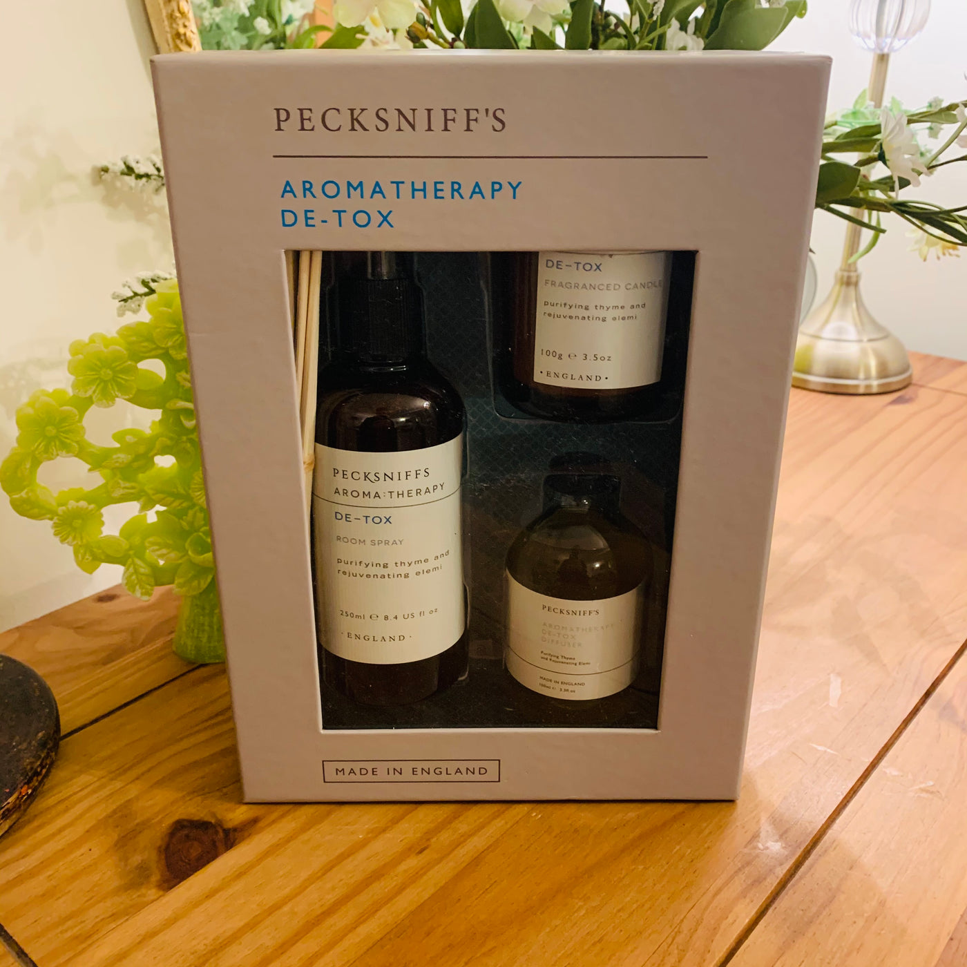 Aromatherapy Detox Set Thyme & Elemi