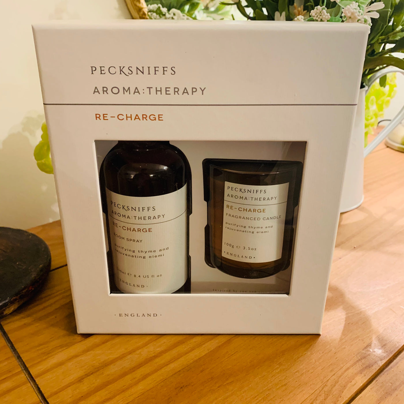 Aromatherapy Recharge Set Thyme & Elemi